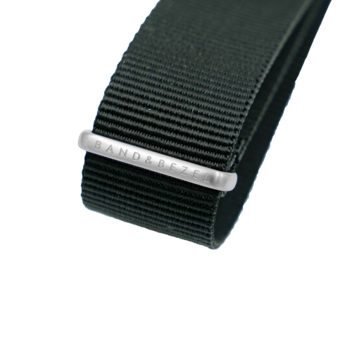 Band & Bezel Original Classic NATO Watch Strap - 22mm - Black