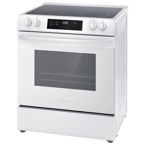 Cuisinière électrique autonome 5 éléments 5,3 pi³ 30 po de Frigidaire - Blanc