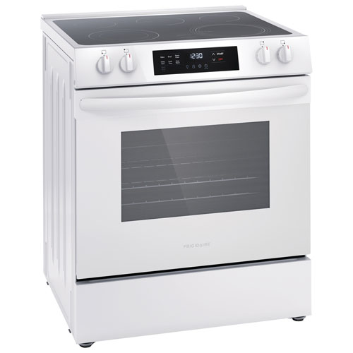 Cuisinière électrique autonome 5 éléments 5,3 pi³ 30 po de Frigidaire - Blanc