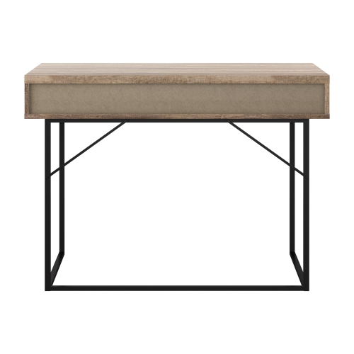 CorLiving LFF-250-D Fort Worth Brown Wood Grain Finish Computer Desk