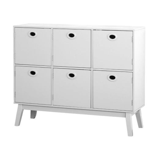 BUYLATERAL  Liana Six Storage Cabinet - - 53536766 In White