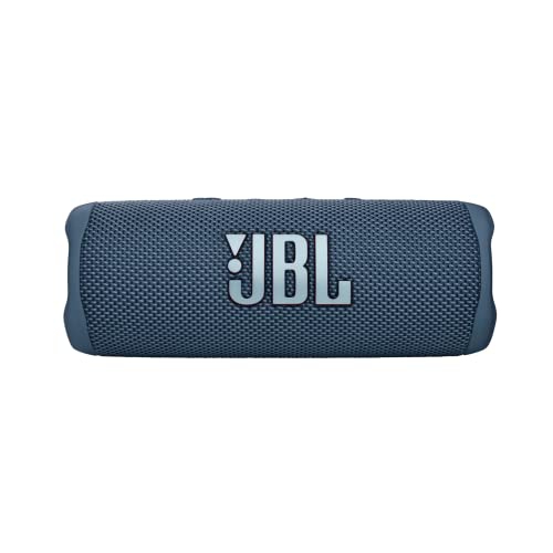 Refurbished - JBL Flip 6 - Portable Bluetooth Speaker with 12 Hours of Playtime, Powerful Sound, IP67 Waterproof and Dustproof, JBL PartyBoost - Blue