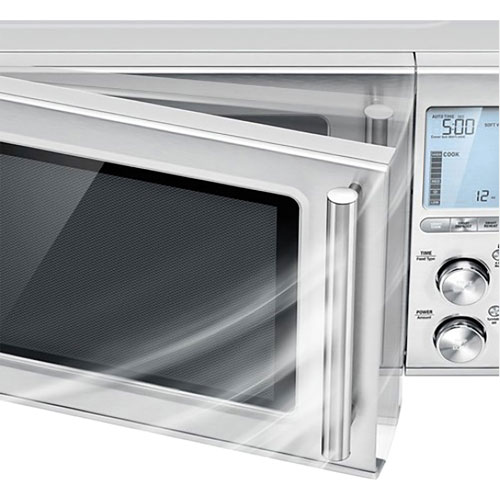 Refurbished (Good) - Breville Smooth Wave Soft Close 1.2 Cu. Ft. Microwave (RM-BMO850BSS1BCA1) - Brushed Stainless Steel - Remanufactured by Breville