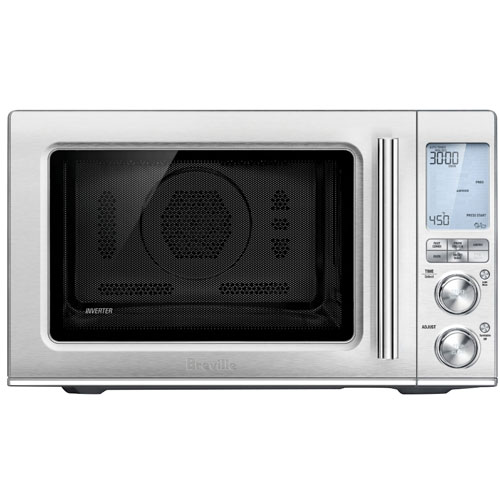 Refurbished - Breville Combi Wave 3-in-1 Convection Microwave w/ Air Fryer - 1.1 Cu. Ft. - Remanufactured by Breville