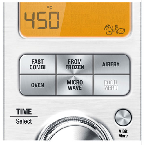 Refurbished - Breville Combi Wave 3-in-1 Convection Microwave w/ Air Fryer - 1.1 Cu. Ft. - Remanufactured by Breville