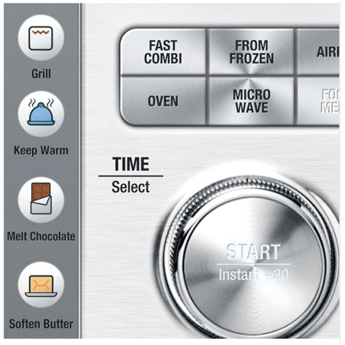 Refurbished - Breville Combi Wave 3-in-1 Convection Microwave w/ Air Fryer - 1.1 Cu. Ft. - Remanufactured by Breville