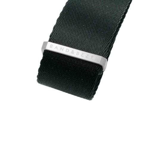 Band & Bezel Seatbelt NATO Watch Strap - 20mm - Black