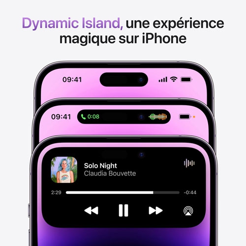 Remis à neuf - iPhone 14 Pro Max de 256 Go d’Apple - Violet intense - Déverrouillé
