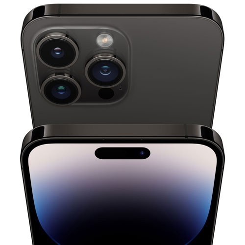 Remis à neuf - iPhone 14 Pro Max de 1 To d’Apple - Noir cosmique - Déverrouillé