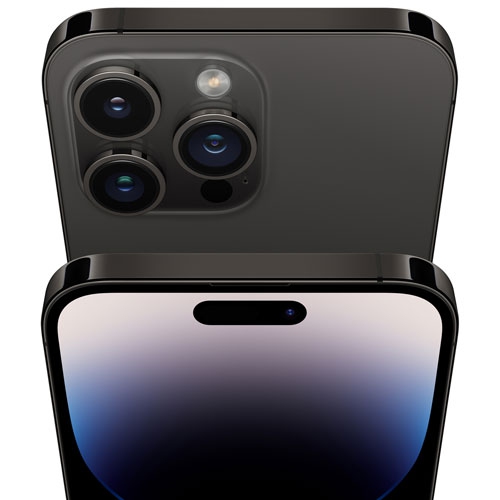 Boîte ouverte - iPhone 14 Pro de 1 To d’Apple - Noir cosmique - Déverrouillé