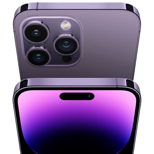 Apple - iPhone14pro 126GB ディープパープル Apple iPhone 14 Pro, 128GB, Deep Purple - Unlocked (Renewed