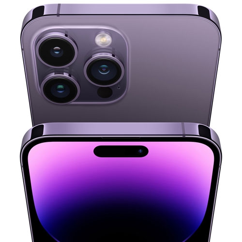 Open Box - Apple iPhone 14 Pro Max 128GB - Deep Purple - Unlocked 