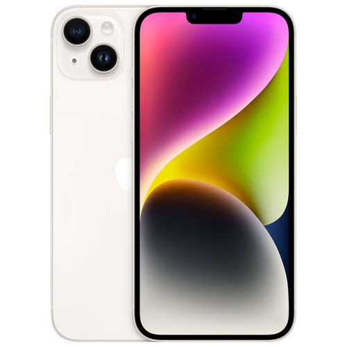 Remis à neuf - iPhone 14 plus de 512 Go d’Apple - Starlight - Déverrouillé