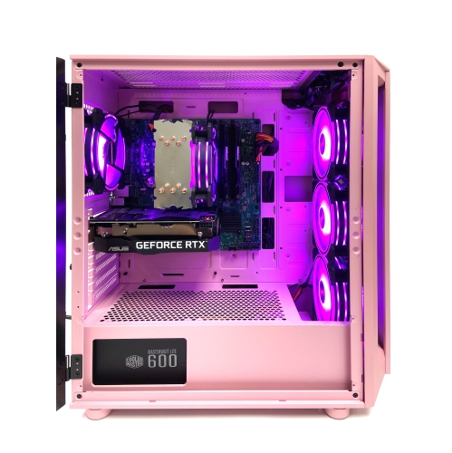 SK Gaming 6 X RGB Desktop Tower PC- Intel Core i7 Coffee Lake - 8700 3.2GHz 16 GB RAM + 1TB SSD Windows 11 Nvidia Nvidia RTX5060 GDDR6 HDMI