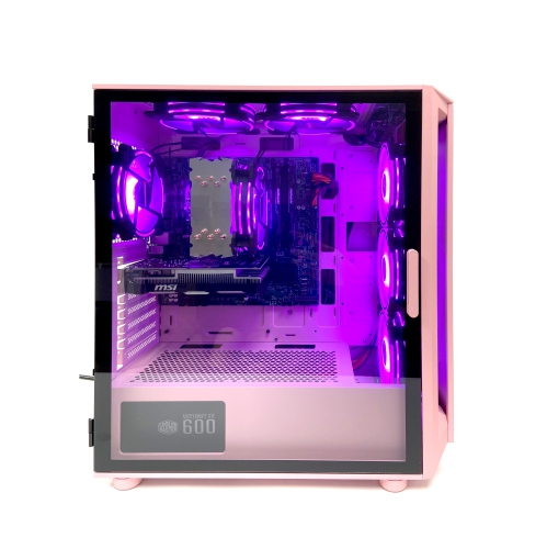 SK Gaming 6 X RGB Desktop Tower PC- Intel Core i7 Coffee Lake - 8700 3.2GHz 16 GB RAM + 1TB SSD Windows 11 Nvidia Nvidia RTX5060 GDDR6 HDMI