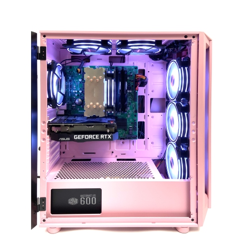 SK Gaming 6 X RGB Desktop Tower PC- Intel Core i7 Coffee Lake - 8700 3.2GHz 16 GB RAM + 1TB SSD Windows 11 Nvidia Nvidia RTX5060 GDDR6 HDMI