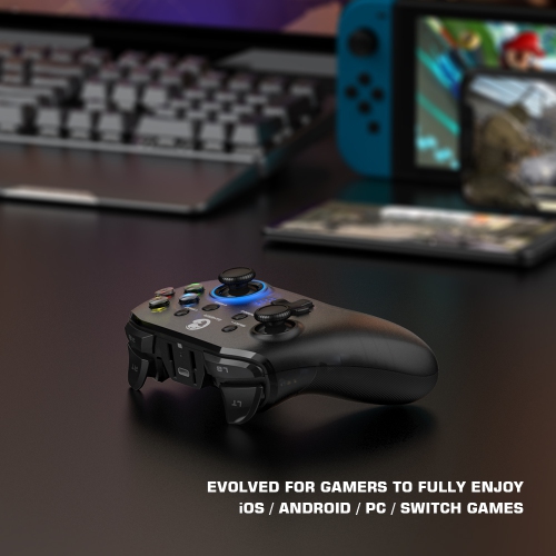 GameSir T4 Pro Wireless Controller for Switch/PC/iOS/Android, Dual