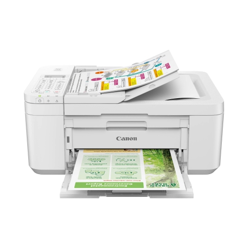 for Home Work Canon PIXMA TR4720 Wireless Color All-in-One Inkjet Printer (5074C023) - in White