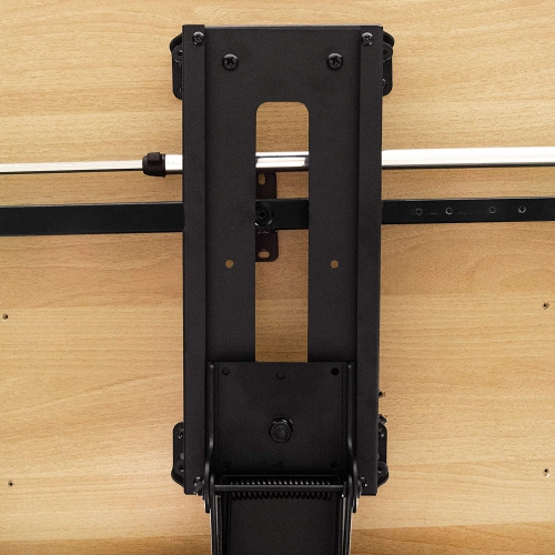 Steel Dual Spacer Brackets for Under Desk Keyboard and Mouse Slider Tray, Height Track Spacer Mount Fitting Desk Frames up to 3.2 inches, Brackets