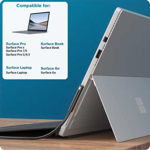 44W Surface Pro Charger,15V 2.58A 44W Power Adapter,(for 44W,36W) Surface Charger for Surface Pro 3/4/5/6,Surface Laptop 1/2/3,Surface Go 1/2,Surface