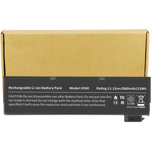 11.1V 24Wh X260 Laptop Battery Replacement for Lenovo ThinkPad X240 X250 X270 L450 L460 L470 T440s T450s T460P T560 P50S W550s P/N 0C52861 0C52862