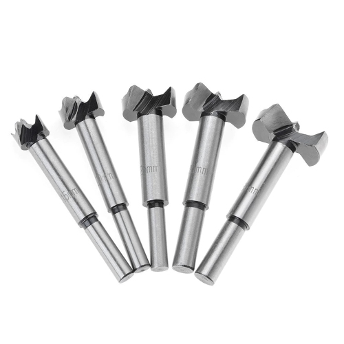 ISTAR  Forstner Bit Set, Wood Drill Bits, Made Of Carbon Steel, Ideal for Fine Woodworking, Cabinet-Making And More(15/20/25/30/35Mm)