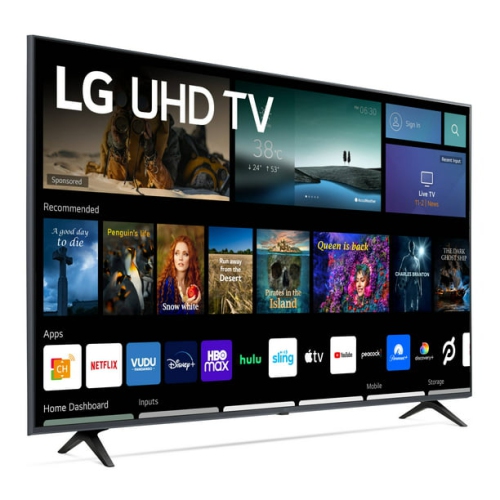 LG 55" Class 4K UHD 2160P webOS Smart TV (55UQ7070ZUE) by LG - Refurbished condition - Image 3