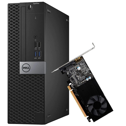 Refurbished Good)-Gaming PC-Dell Optiplex Desktop computer with GT
