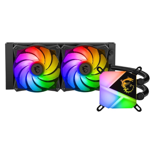 MSI MAG CORELIQUID C280 AIO Liquid CPU Cooler INTEL LGA1700 and AMD AM5 Ready