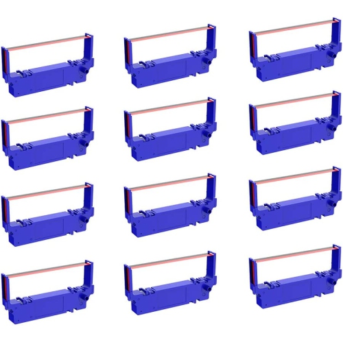 Compatible Ribbon Replacement for SP700 Printer Ribbon B/R Replacement for Star SP-700BR, RC-700BR, SP-712, SP-742 Ink Ribbon