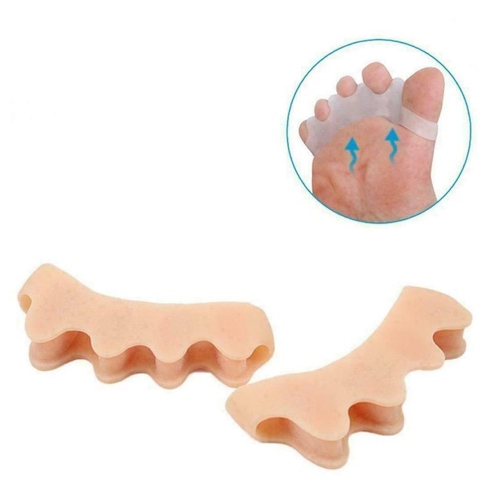 Ease Pain Relief Foot Gel Toe separator Correct and Align Medical Grade Silicone