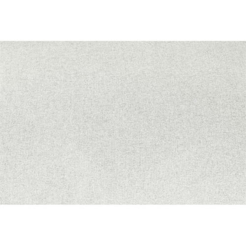 Meridian Furniture Serene Cream Durable Linen Fabric Deluxe Ottoman