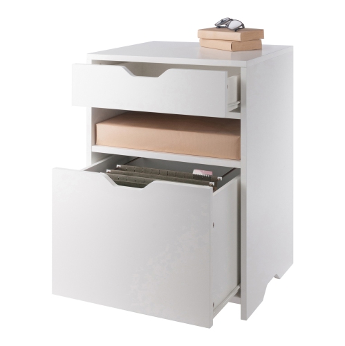 Indoor Nova Filing Storage Cabinet - White