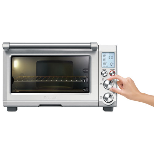 Refurbished - Breville Smart Oven Pro Convection Toaster Oven - 0.8 Cu. Ft./22.7L - Brushed Stainless Steel - Remanufactured by Breville