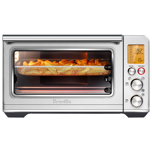 Refurbished (Good) - Breville Smart Oven Air Fryer Convection Toaster Oven - 0.8 Cu. Ft./22.6L - Brushed Stainless Steel - Remanufactured by Breville