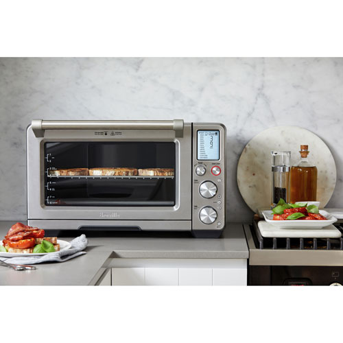 Refurbished - Breville Smart Oven Air Fryer Pro Convection Toaster Oven - 1 Cu. Ft./28.3L - Brushed Stainless Steel - Remanufactured by Breville