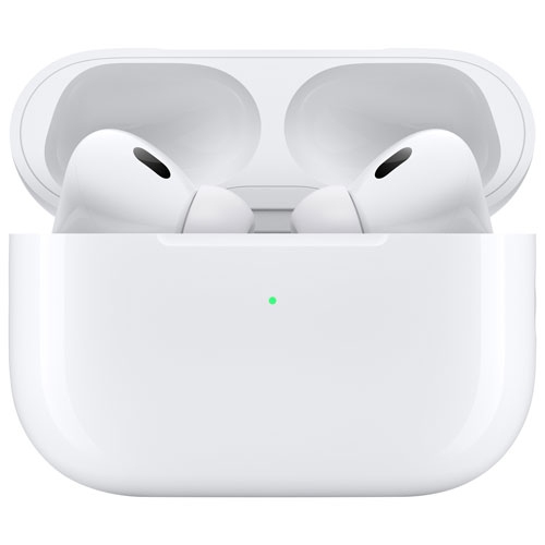 Refurbished - Apple AirPods Pro (2nd generation) In-Ear Noise Cancelling True Wireless Earbuds - White