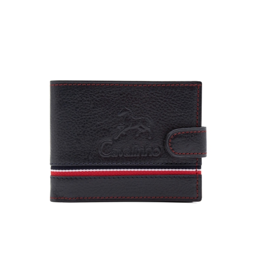 Cavalinho Sailor Bifold Leather Wallet - Navy - handmade in Portugal & RFID protected
