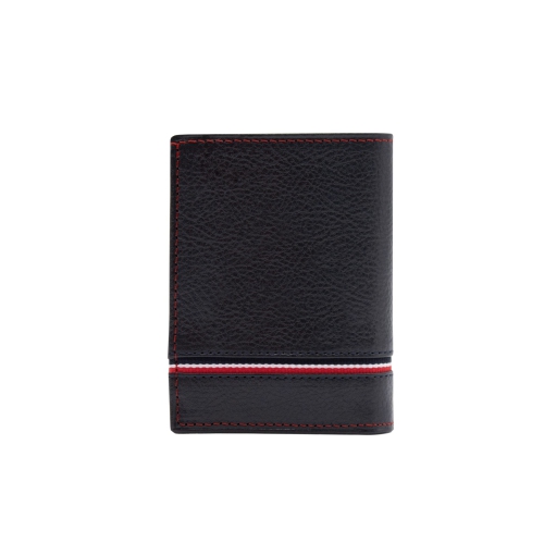 Cavalinho Sailor Trifold Leather Wallet - Navy - handmade in Portugal & RFID protected