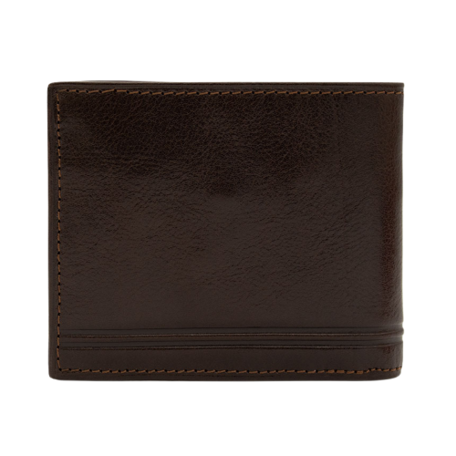 Cavalinho Trifold Leather Wallet - Brown - handmade in Portugal & RFID protected
