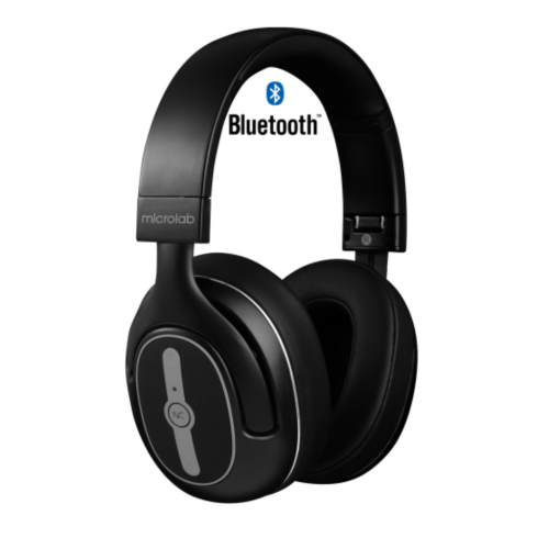 Brand New Microlab Outlander 300 - Bluetooth Over-Ear Headphone with Noise Cancellation