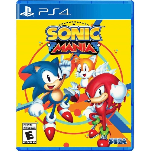 SEGA GAMES  Sonic Mania for Playstation 4 [Videogames] Ps 4 Great PS4 game! Love the flippable game cover