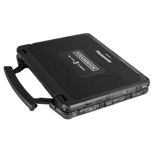 Refurbished – Black Panasonic Toughbook CF-20 – HD Webcam – 2 in 1 Laptop Tablet – Touchscreen - 2TB SSD – Backlit Keyboard – Windows 11 – 3YR