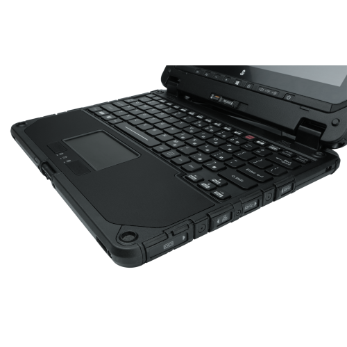 Refurbished – Black Panasonic Toughbook CF-20 – HD Webcam – 2 in 1 Laptop Tablet – Touchscreen - 2TB SSD – Backlit Keyboard – Windows 11 – 3YR