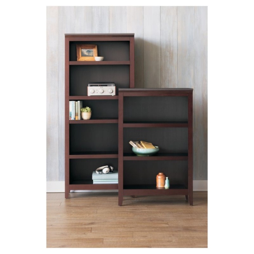 48" Carson 3 Shelf Bookcase - Espresso