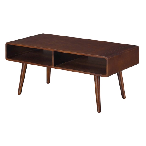 Table basse Napa Valley de pratique concepts, fini bois espresso
