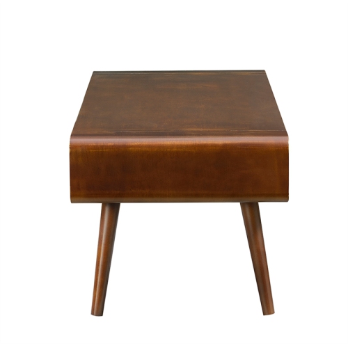 Table basse Napa Valley de pratique concepts, fini bois espresso