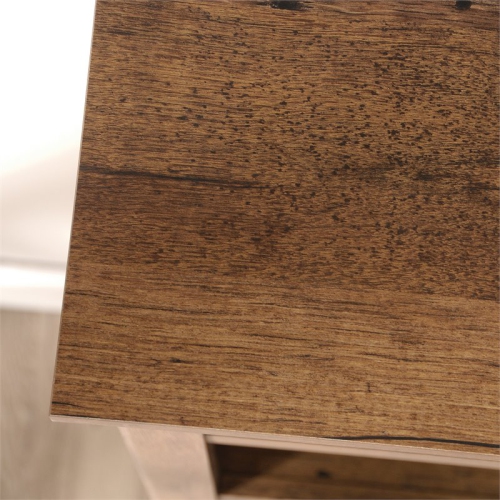 Sauder – grande bibliothèque en bois à 5 tablettes, chêne rétro, divers