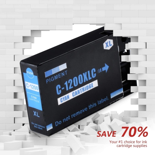 4 Pack PGI-1200XL Compatible Ink Cartridge Replacement for Canon MAXIFY MB2020 MB2320