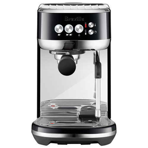 Remis à neuf (bon état) - Machine à expresso automatique Bambino Plus de Breville - Truffe noire - Reconditionné par Breville